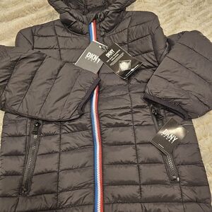 DKNY Kids Black Puffer Jacket